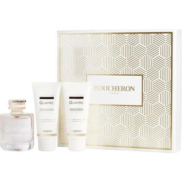 Imagem de Perfume Feminino Boucheron Quatre EDP Spray 100 Ml&Loção Corporal Gel 
