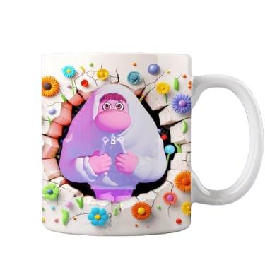 Imagem de Caneca 3D Colorida com Efeito Visual - Xícara Criativa, emoções, para Presentes e Decoração (Vergonha)