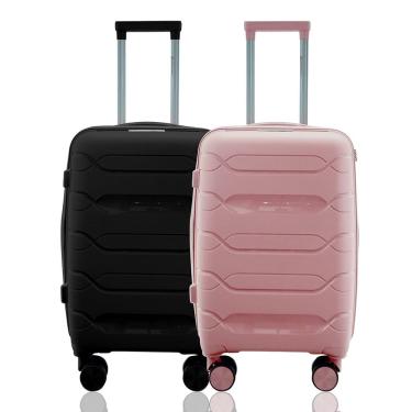 Imagem de Kit Duas Malas De Bordo 10kg em Polipropileno Rodas 360º - Gladiador P1MB