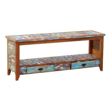 Imagem de Rack Aparador Ripado 1,5 M Madeira Maciça - Pátina - Móveis Brasil, Pá