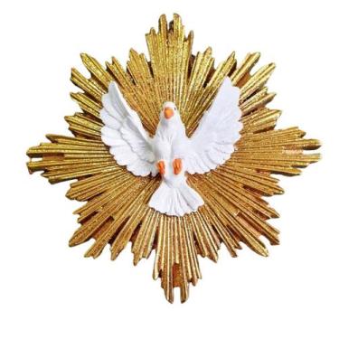 Imagem de Divino Espírito Santo De Parede Resina - Althea Arte Decor