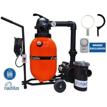 Imagem de Filtro Com Carrinho Portátil F280pc Até 19 Mil/litros - Nautilus