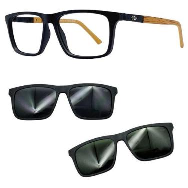 Imagem de Armação de Grau Mormaii 6112 Swap 4 AFL Com 2 Clipon Escolha, Cinza, G