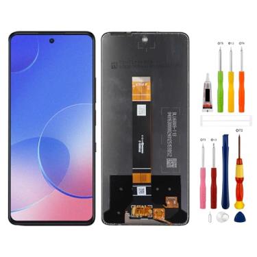 Imagem de SwarKing Substituição compatível com TCL 50 Pro (preto sem moldura) Display LCD Touch Screen Digitalizador Assembléia com ferramentas de reparo