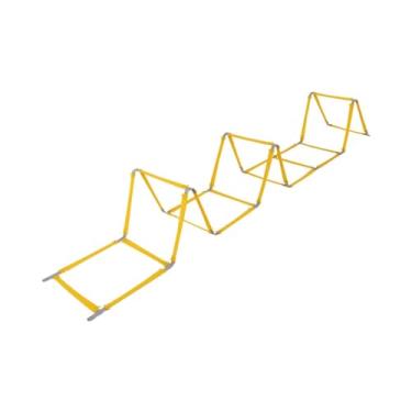 Imagem de simhoa Escada de agilidade, equipamento de treinamento de agilidade para crianças adultos, escada portátil de velocidade de futebol, escada de footwork, 10 Grades