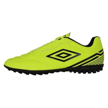 Imagem de Umbro Tênis masculino Classico 13 Tf Soccer Turf, Segurança amarelo/preto, 45