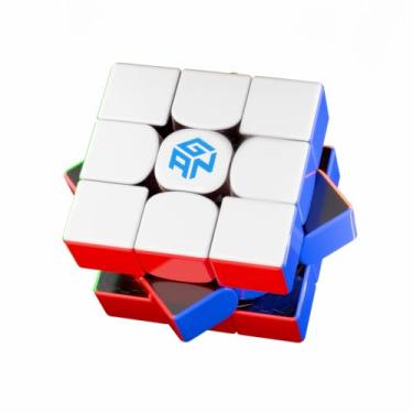 Imagem de Cuberspeed GAN 15 New Black UV Coated 3x3 Magnetic Speed Cube 2025 Flagship 3x3 Magnetic Magic Cube