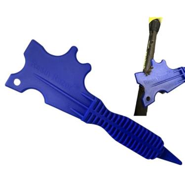 Imagem de Resin Razor Removedor de alcatrão de pinho de taco de beisebol e limpador de espigões de grampo multiferramenta (1)