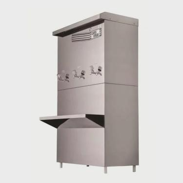 Imagem de Bebedouro Industrial 3 Torneiras 100 Litros Acqua Gelata PRE100 Inox 127V