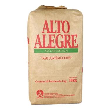 Imagem de Açucar Refinado Alto Alegre 1Kg Fardo Com 10 Un.