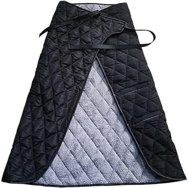 Imagem de EHVYBDX Cobertor de perna de scooter de mobilidade, capa quente para cadeira de rodas, cobertor impermeável para guidão de scooter, capa de chuva para cadeira de rodas adultos ajuste universal para