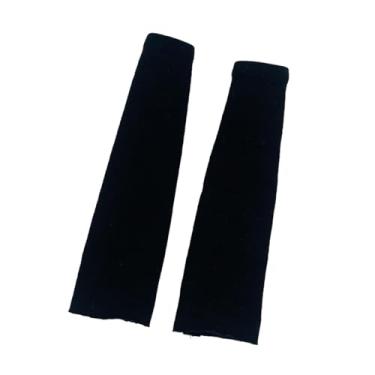 Imagem de simhoa Meias de Panturrilha em Escala 1/6, Acessórios para Botas, Roupas Casuais, Estilosas, Meias de Tubo, Aquecedores de Pernas para Figuras Femininas de 1, Preto