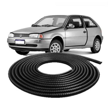 Imagem de 5m Borracha Protetor Porta Gol Saveiro Parati 2 Portas Mini [f103]