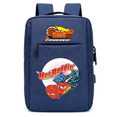 Imagem de Mochila Infantil Escolar Dia a Dia Carros Super Rápidos Power Corrida 