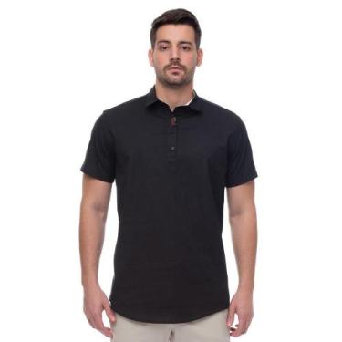 Imagem de Camisa Gola Polo Masculina Teodoro Botões Lisa - Teodoro Camisaria, Pr