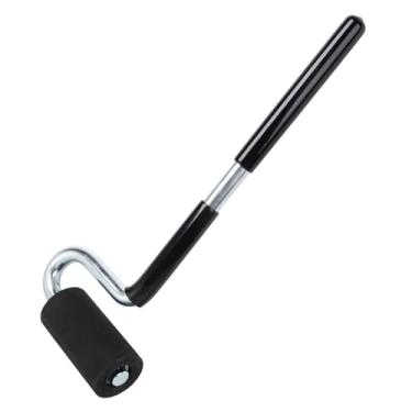 Imagem de O'SKOOL Rolo de borda de 30,5 cm – Rolo J de borracha com alça longa para aplicações em laminado, folheado, piso e parede, VAL006