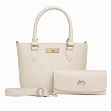 Imagem de Bolsa Feminina Lorena Com Alça Removível (Gelo)