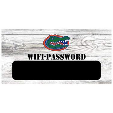 Imagem de Placa de senha unissex NCAA Florida Gators University of Florida WiFi, cor do time, 15 x 30 cm