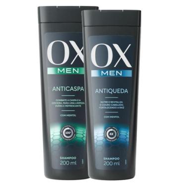 Imagem de Kit Ox Men Anticaspa Antiqueda 200ml - OX COSMÉTICOS