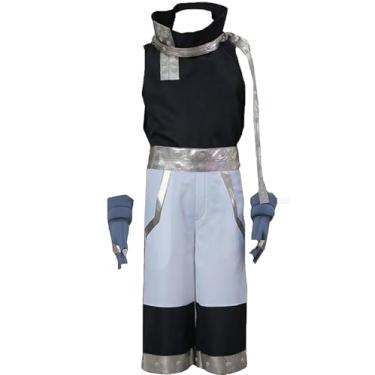 Imagem de Nsoking Fantasia de Halloween Anime Soul Eater Cosplay Black Star Costume Cosplay Pro Custom, Preto, Small