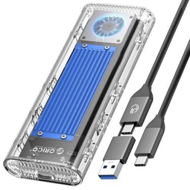Imagem de Compartimento SSD NVMe ORICO 40 Gbps com ventilador de 4 TB