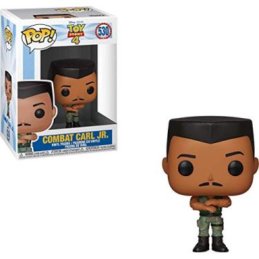 Imagem de Funko Combat Carl Jr.: Disney Pixar Toy Story 4 bonecos Pop de vinil e 1 POP! Pacote protetor gráfico de plástico PET compatível [#530 / 37398 - B]