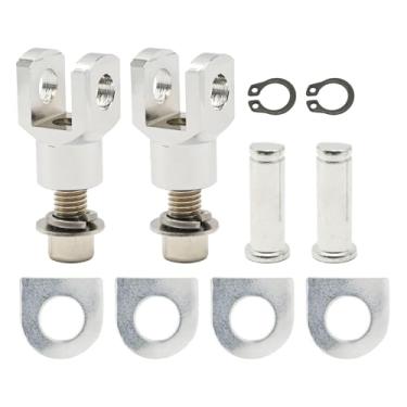 Imagem de Zreneyfex Kit De Montagem Apoio Para Os Pés Motocicleta, Suporte Pés, Substituição Harley Fx Softail Fxst Fxr Low Rider Custom Fxlr Super Glide