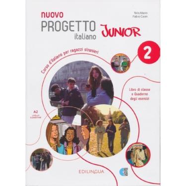 Imagem de Nuovo Progetto Italiano Junior 2 - Libro Di Classe E Quaderno Degli Esercizi