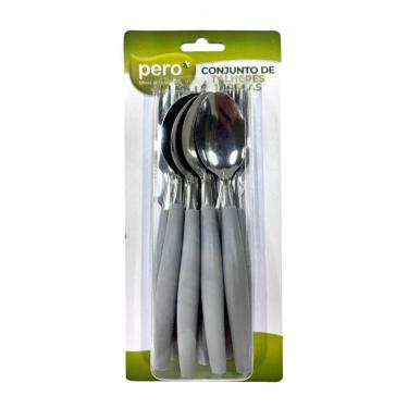 Imagem de Conjunto Talheres de Inox 12 Peças N246351-9 Cinza- Pero