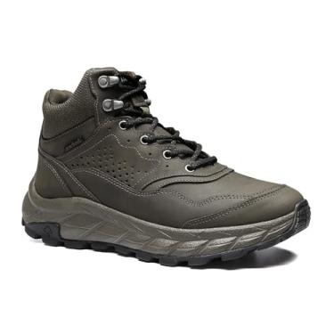 Imagem de Bota Macboot Adventure Couro Legítimo Trilha Cano Alto Monjolo 02 Zoes MONJ02 CH05Z (Cinza, BR, Adulto, Numérico, 43)