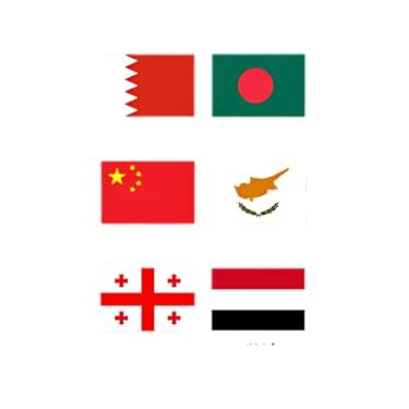 Imagem de Kit de Personalização Gráfica para Motocicletas, Adesivos Decorativos (30x30-chipre)