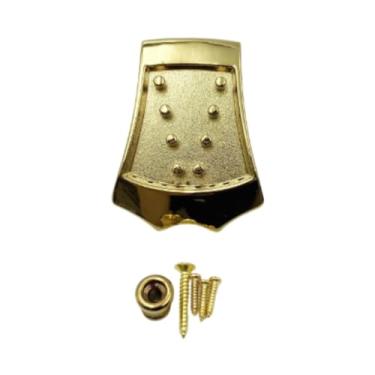Imagem de TTETTZ Peça de reposição para bandolim, peça resistente e fácil de instalar com parafusos de montagem para bandolim de 8 cordas, Ouro