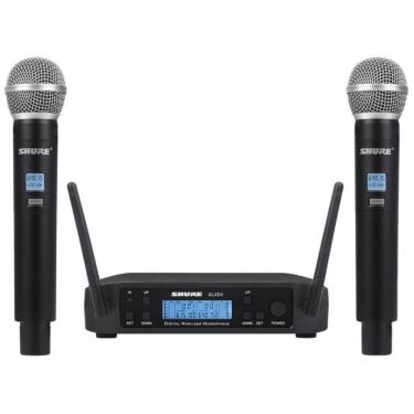Imagem de Microfone Sem Fio Shure Duplo Glxd4 Beta 58A