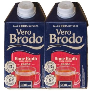 Imagem de Combo 2 Un Caldo De Ossos Bone Broth Bovino 500ml Vero Brodo