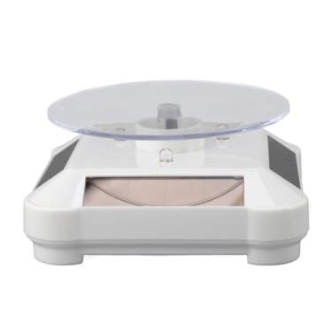 Imagem de WALFRONT Placa de Exibição Rotativa de 360 Graus de Plataforma Solar para Pequeno Modelo de Impressora 3D Com Luz RGB, Dumping Prevention Stand para Curar Jóias Impressas