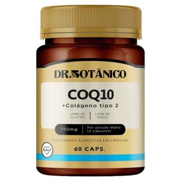 Imagem de Coq10 + Colágeno Tipo 2 750mg Cápsulas Dr Botânico