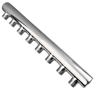 Imagem de GOGOUP Divisor coletor de 8 portas de aço inoxidável 304 – 8 maneiras, classificação de...