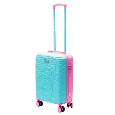 Imagem de Mala de bordo Luxcel Stitch &amp; Angel Pequena Bicolor MF10482SC.0200.UN