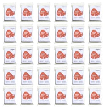 Imagem de ifory Cobertores de emergência, cobertor espacial, kit de sobrevivência, cobertor de acampamento, cobertores Mylar (pacote com 30)