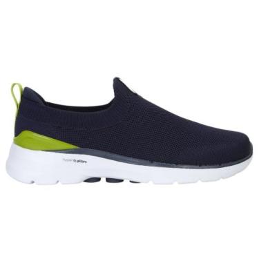 Imagem de Tênis Skechers Go Walk 6 Masculino, Marinho, 40