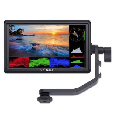 Imagem de Monitor de campo da câmera FEELWORLD FW568 V3 6" com forma de onda