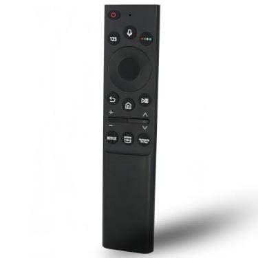 Imagem de Controle remoto de substituição Voice 2021 modelo BN59-01363A para TVs Samsung Smart QLED 4K 8K UHD Quantum HDR, para Samsung TV LED curvo LCD