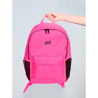 Imagem de Mochila Feminina Nylon Art Estampada Personalizada Resistente Grande E