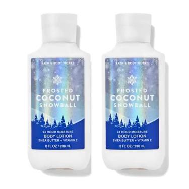 Imagem de Conjunto de loção corporal Bath & Body Works Frosted Coconut Snowball 