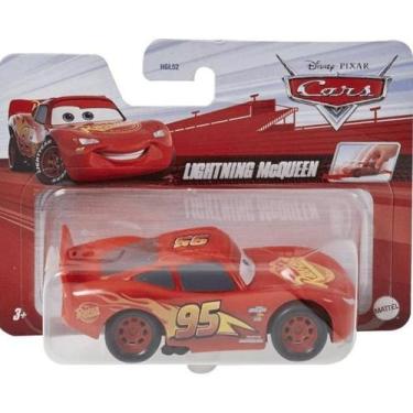 Imagem de Carrinho CARS - Disney Pixar - 1:43 Puxa e Vai - Lightning McQueen - M