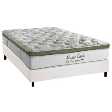 Imagem de Cama Box Casal: Colchão Molas MasterPocket Ensacadas Herval Monte Carl