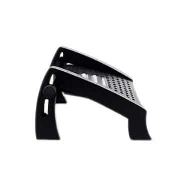 Imagem de Apoio de Pés Ajustável [6 alturas] com Massagem | Ergonômico para Escritório & Estudos | Fácil de Montar, Antiderrapante e Leve – Suporta até 8 kg