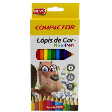 Imagem de Lápis de cor neo-pen 12 cor 2.9m - compactor