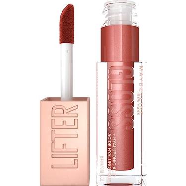 Imagem de Maybelline Lifter Gloss Lip Gloss Makeup With Hyaluronic Acid, Hydrating, High Shine, Hydrated Lips, Fuller-Looking Lips, Bronzed, Rust, 0.18 fl oz