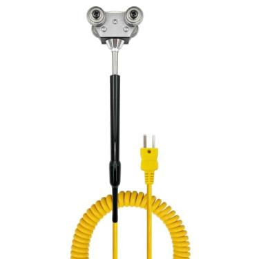 Imagem de PerfectPrime Sonda De Temperatura Termopar De Rolo De Roda Tipo K Tl8810 1112°F